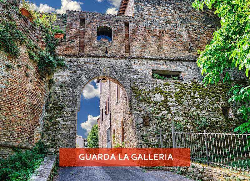 porta accesso cittadella Castrocaro terme