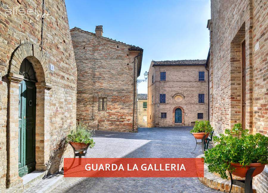 Il cuore del borgo di Monte Vidon Combatte