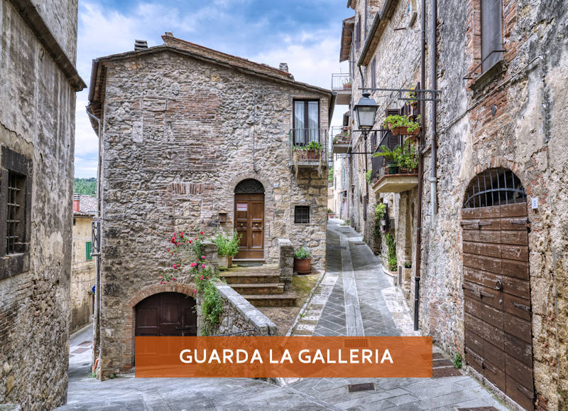 Avvio galleria fotografica Vicolo storico di Sarteano