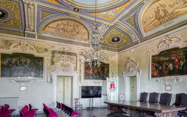 Sal interna palazzo Ordelaffi