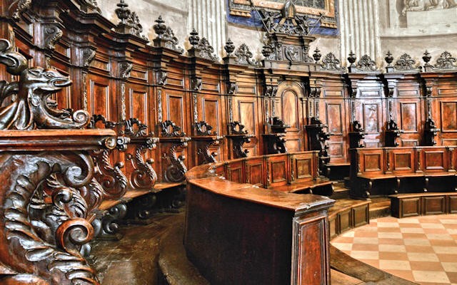 il coro della cattedrale