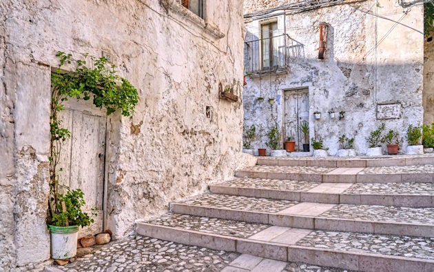 scalinata di Cagnano Varano