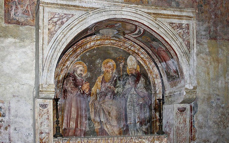 affresco chiesa san nicola