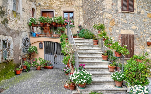 cuore del borgo di Civitella del Lago