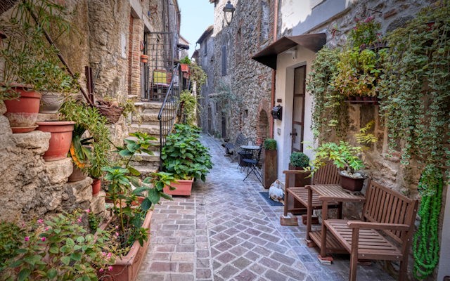 Vicolo nel cuore di Giove