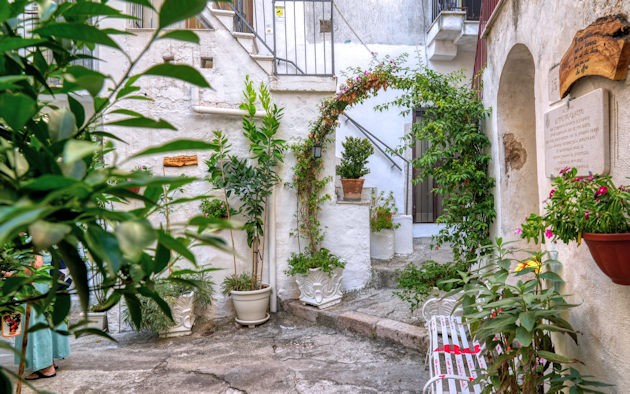 un vicolo del borgo di ischitella