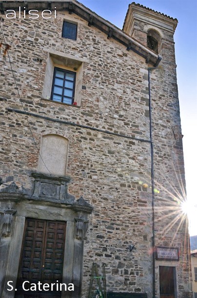 La chiesa di Santa Caterina chiesa S. caterina di Montecerignone