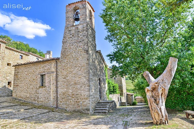 chiesa del borgo dedicata a San Silvestro