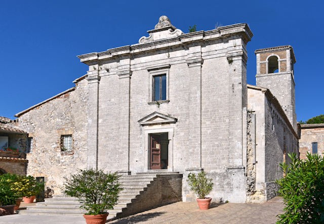 chiesa della Badia S. Pietro al Conero