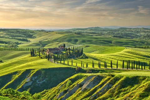 Scorcio sulla Val d'Orcia