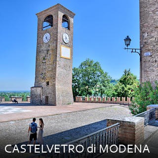 visita al borgo di Castelvetro di Modena
