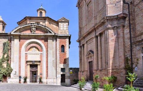 ​La chiesa del'Addolorata di Corinaldo