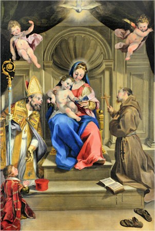 Tela del Visaccio parrocchia fiorentino