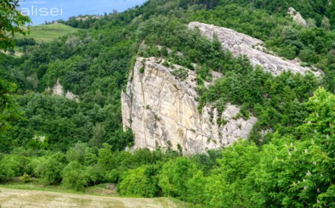 La scarpata del Sasso di S. Andrea