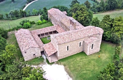 Il complesso conventuale di Sant'Igne dall'alto