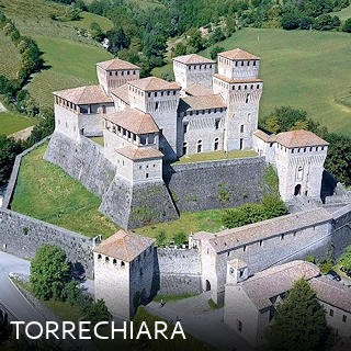 visita al castello di Torrechiara