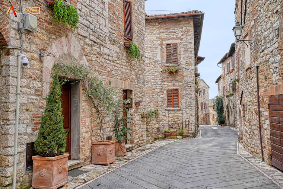 Vicolo del borgo di Corciano