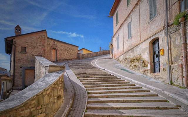 Ingresso al borgo di Deruta