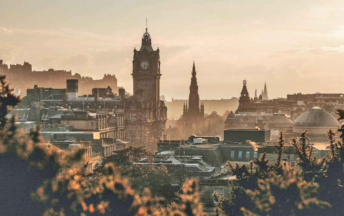 Vista panoramica di Edimburgo dai suoi angoli meno noti