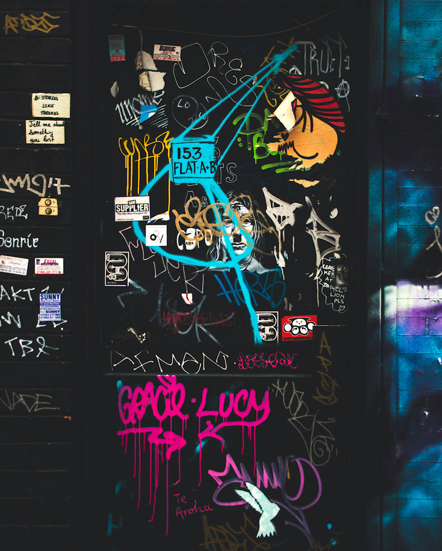 Graffiti a Bahnwärter Thiel nello Schlachthofviertel di Monaco